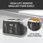 Breville Obliq 4S Toaster Black & Silver Image 6 of 6